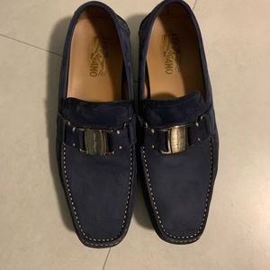 Ferragamo Men Suade Shoes Excellent Condition